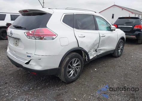 2014 Nissan Rogue Sl from USA, damaged, VIN 5N1AT2MV2EC826931